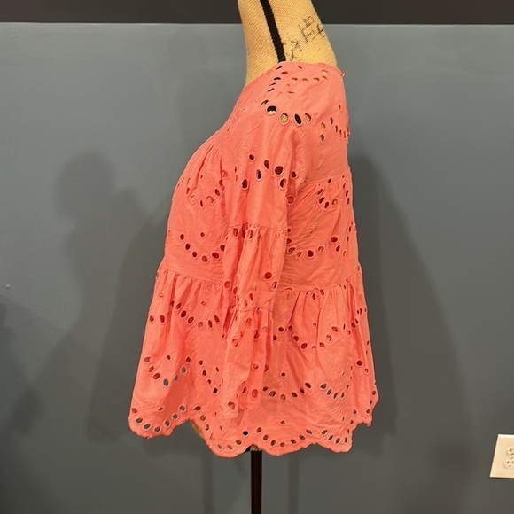 Simply Southern long sleeve blouse size medium women’s - Picture 4 of 8